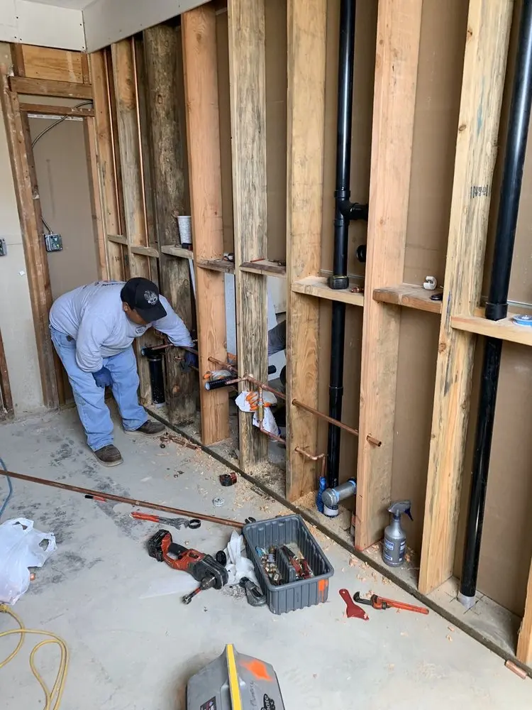 Commercial rough-in plumbing for Water Heater Replacement in Washingtonville